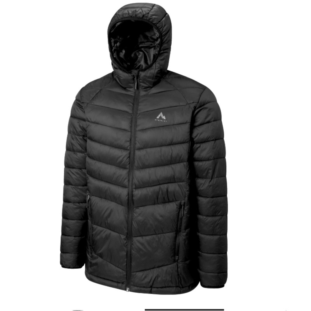 Hooded Puffer Coat, McKinley. Black US M